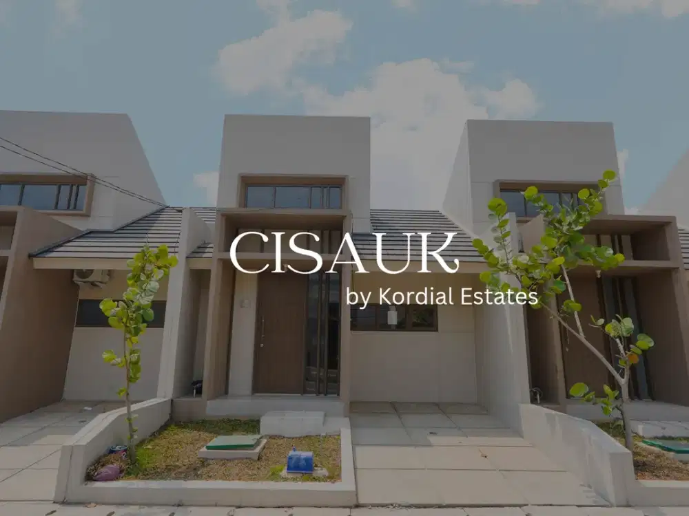 Rumah Cisauk 1 KT, 1 KM, 1 Lantai – Dengan Lagoon Dekat AEON Mall BSD dan Tol East BSD
