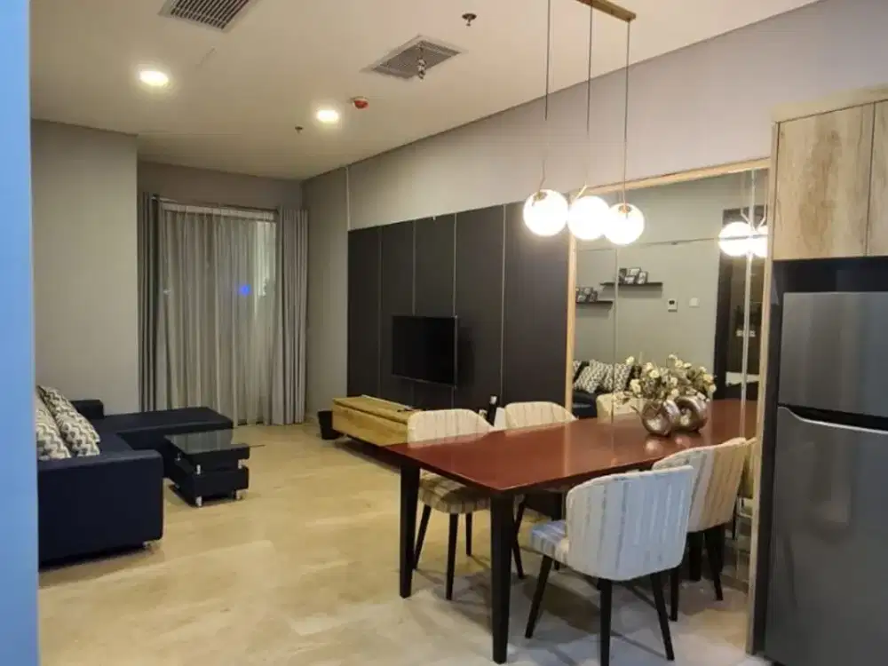 Apartemen Sudirman Suites 76m2 3BR Full Furnished Super Rapih Mid Floor