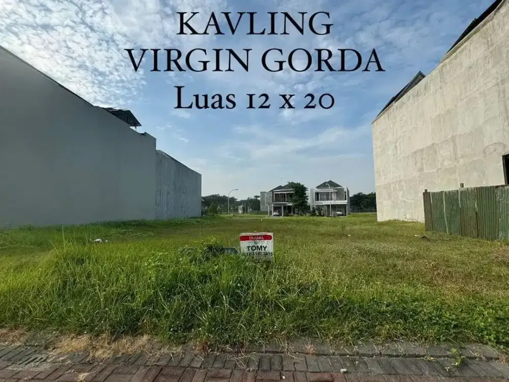 Tanah kavling virgin gorda pakuwon city surabaya timur