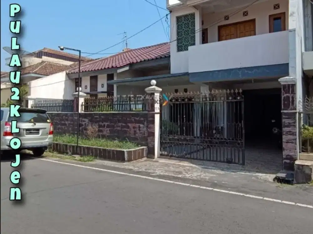 Rumah Klasik 2 Lantai di pulau pulau Klojen Malang