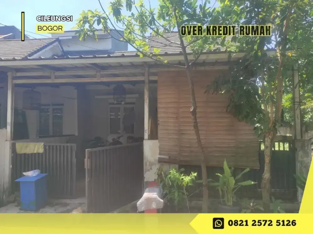 Over Kredit Rmh HOOK 185JT sisa 6 THN LG di Perum Metland Cileungsi