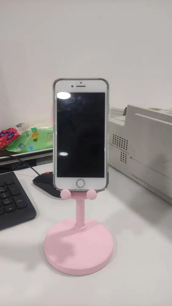 Phone Stand Bunny Pink – Cute, Simple, dan Anti Ribet!