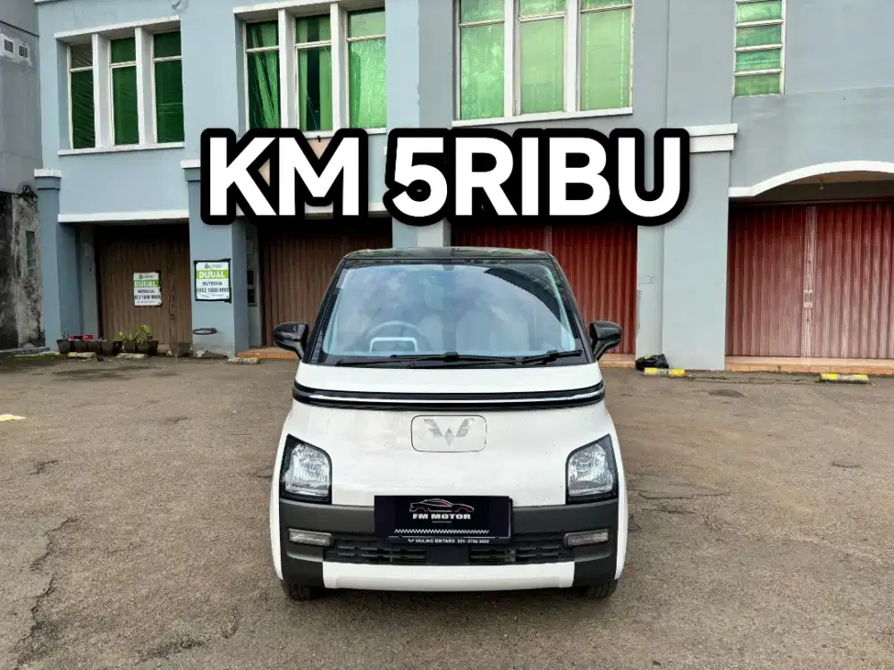Wuling Air EV Standard Range 2023 AT, Km 5Ribu, Pajak Panjang