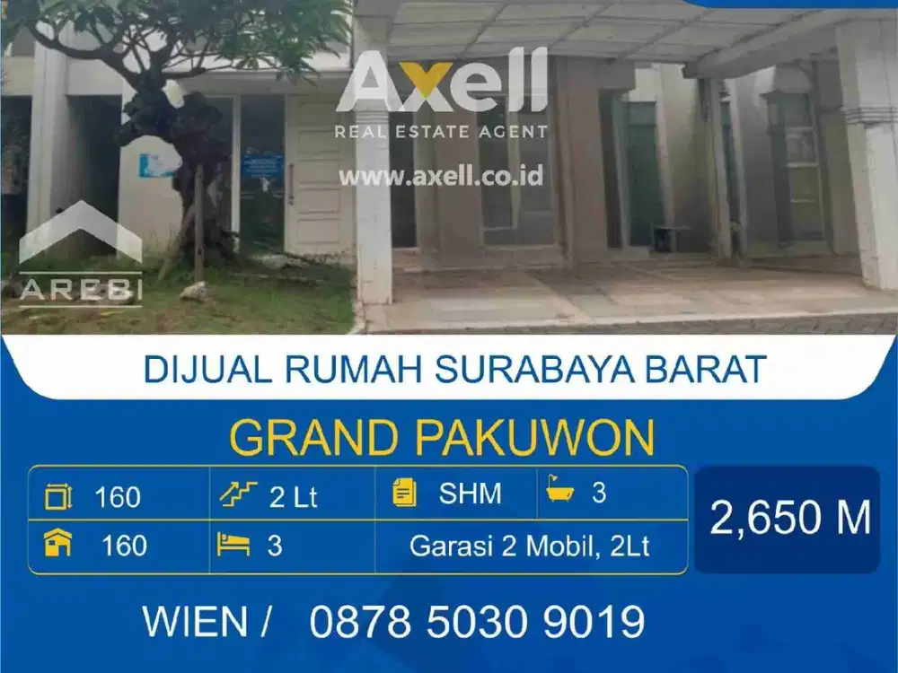 Rumah Grand Pakuwon Dijual