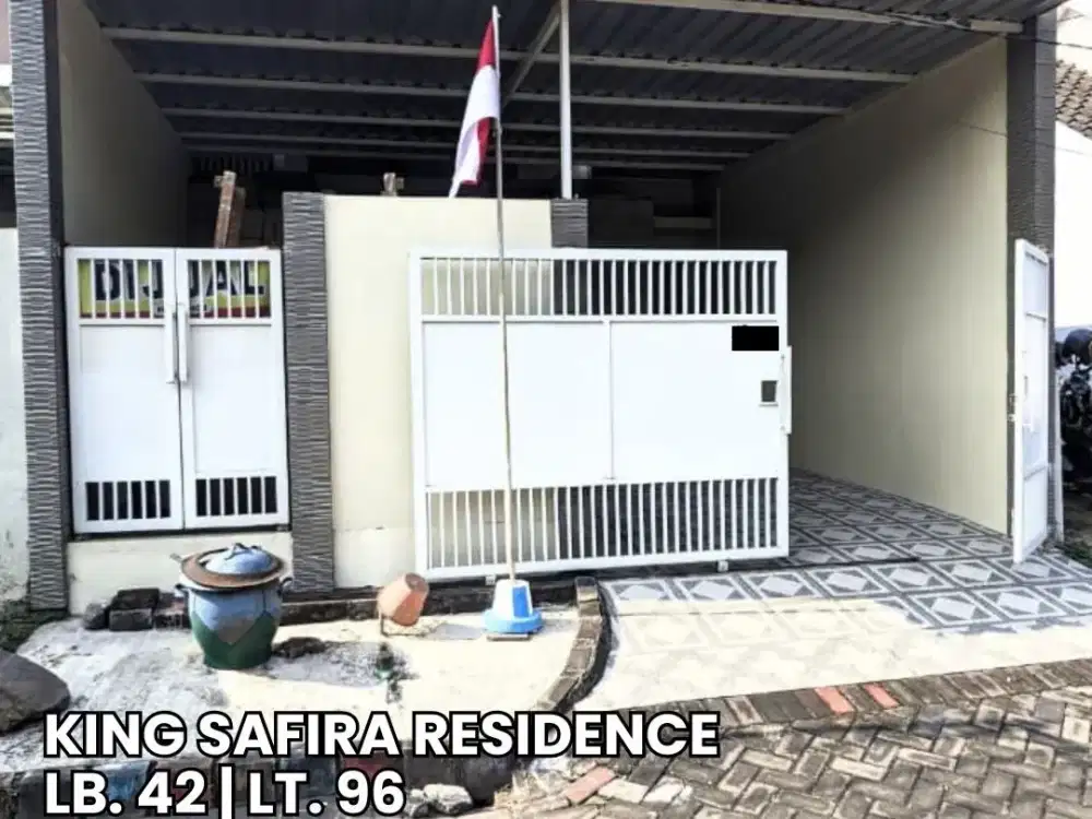 Dijual Rumah Sidoarjo di King Safira Residence Dekat Taman Pinang