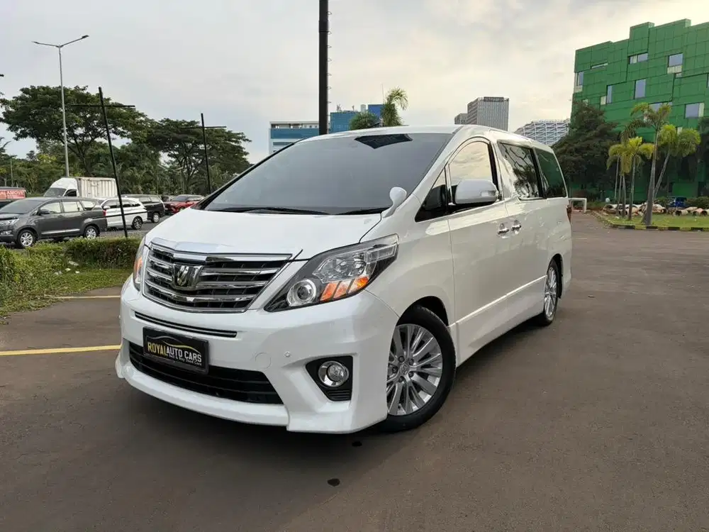 [PAJAK PANJANG - LOW KM] Toyota Alphard  2.4 SC AT 2013