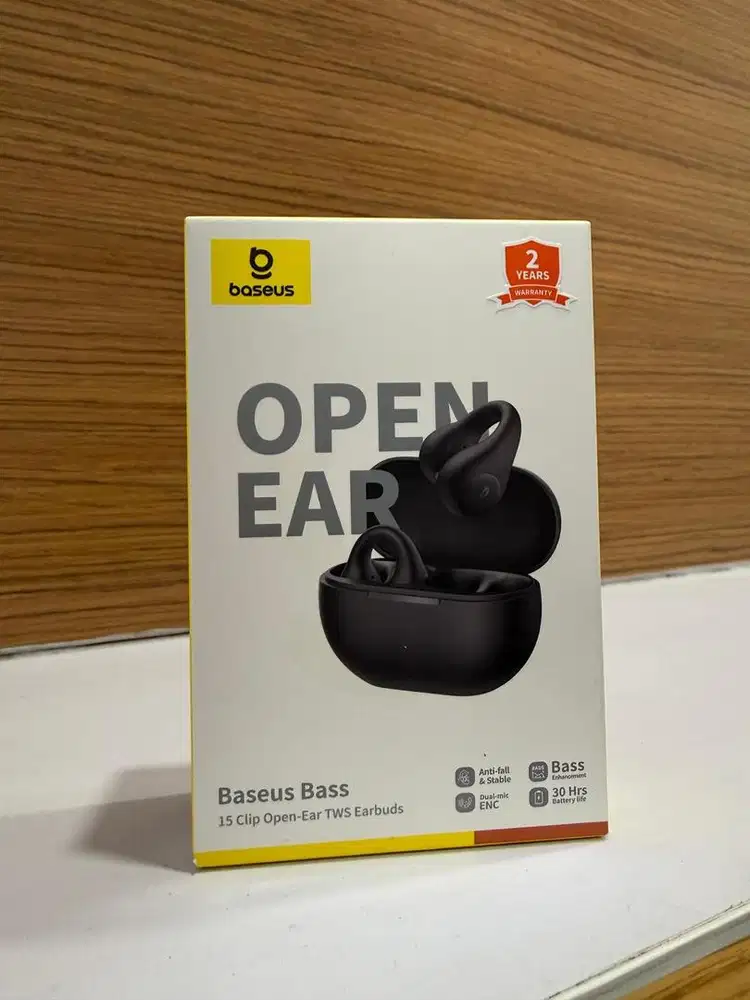 Baseus Bass 15 Clip Open-Ear True Wireless Earbuds