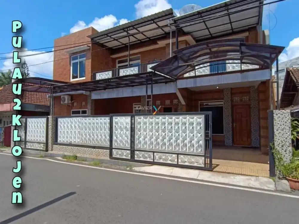 Dijual Rumah Modern terawat di pulau pulau, Klojen Malang