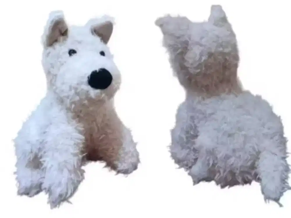 Boneka Plush SNOWY - The Adventure of Tintin