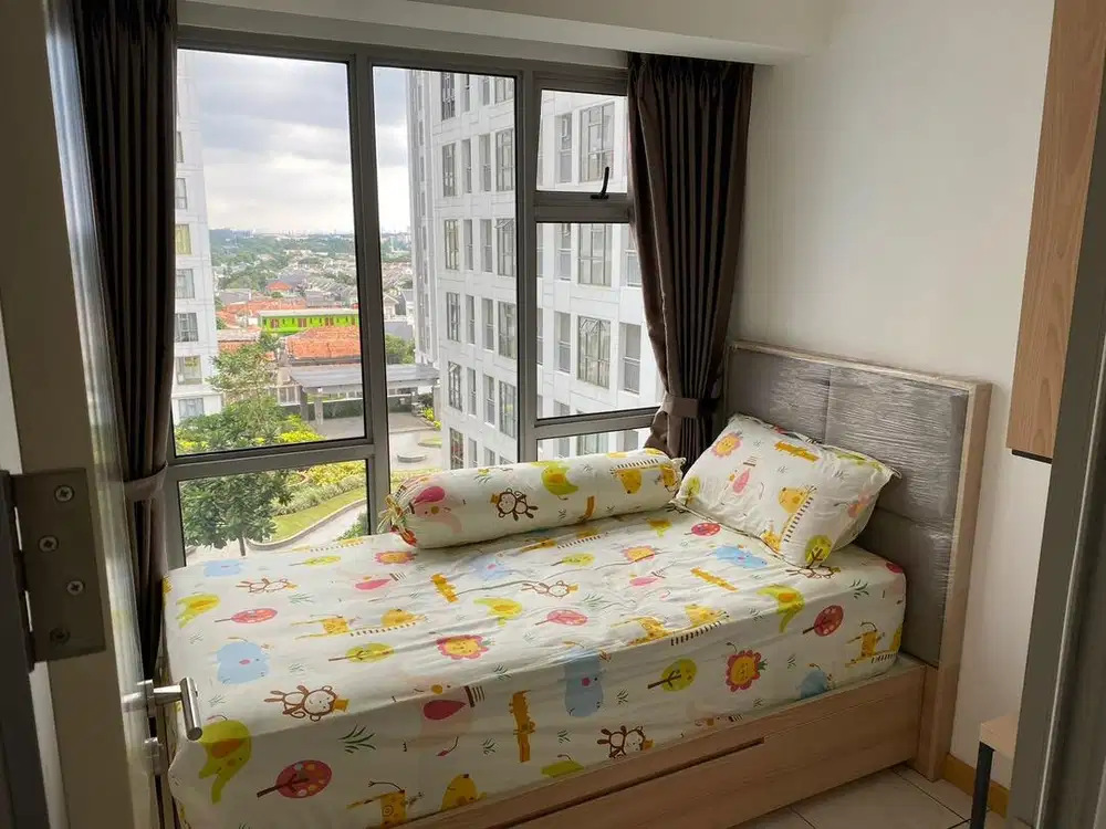 DIJUAL CEPAT APARTEMEN M TWON RESIDENCES TOWER ELLIS FULL FURNISH NEGO