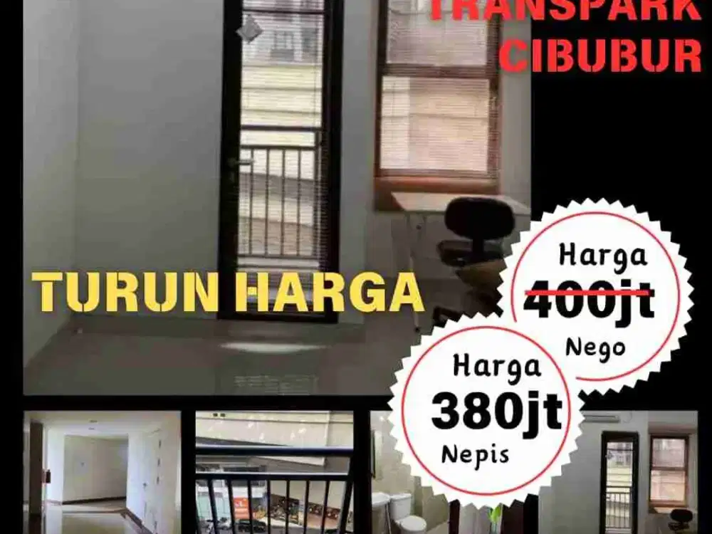 HARGA TURUN APARTEMENT TRANSPARK CIBUBUR