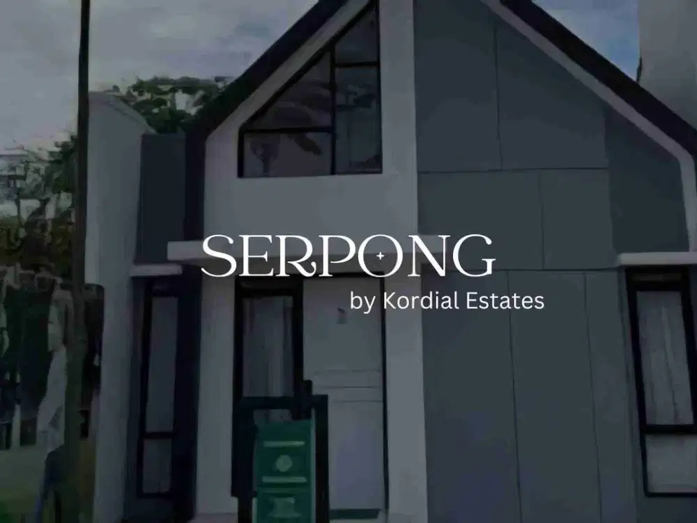 Dijual Rumah Di Serpong 2 KT, 1 KM, 1 Lantai – Dekat Universitas Pamulang dan Stasiun Rawa Buntu