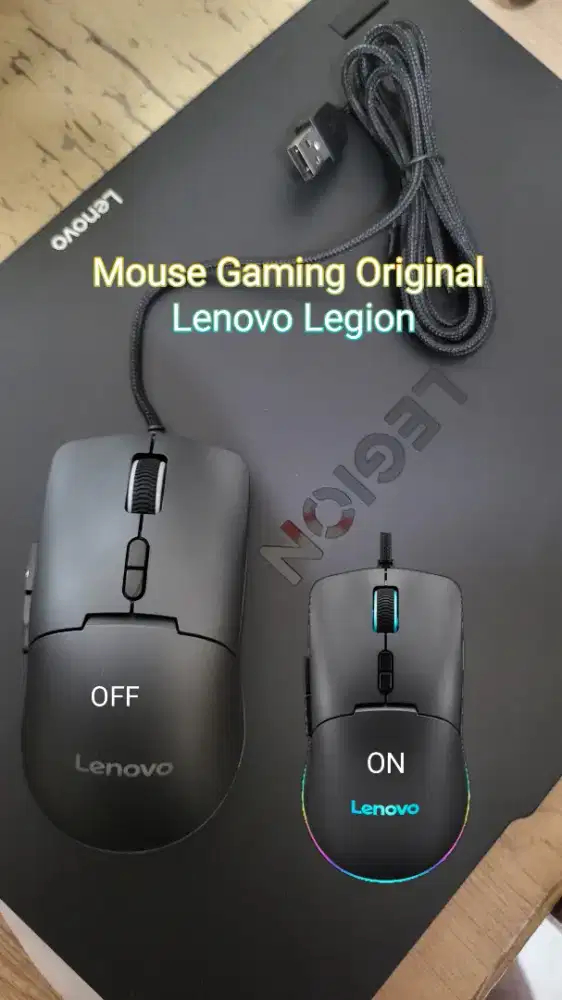 Mouse Lenovo M210 RGB Gaming