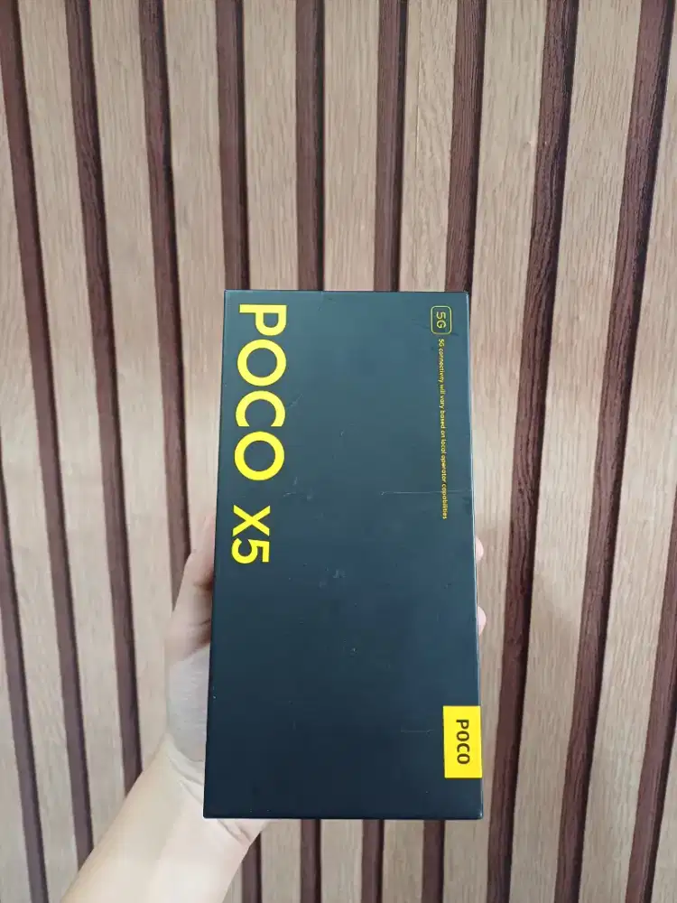 Xiaomi Poco X5 5G 6/128 Jaguar Black | NFC | Unit + Dus