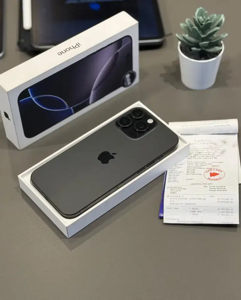 IPhone 16 Pro Max 256GB iBox BH 100% Black