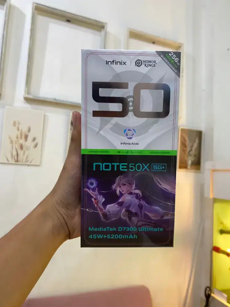 INFINIX NOTE 50X 5G 8/256GB GARANSI RESMI
