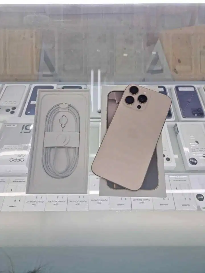 Second IPhone 16 Pro Max 256GB Desert Titanium Inter Beacukai ON 6 Jun