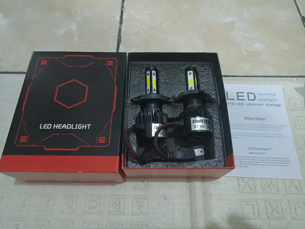 Lampu mobil LED merk Taffled 50 watt warna putih (baru)