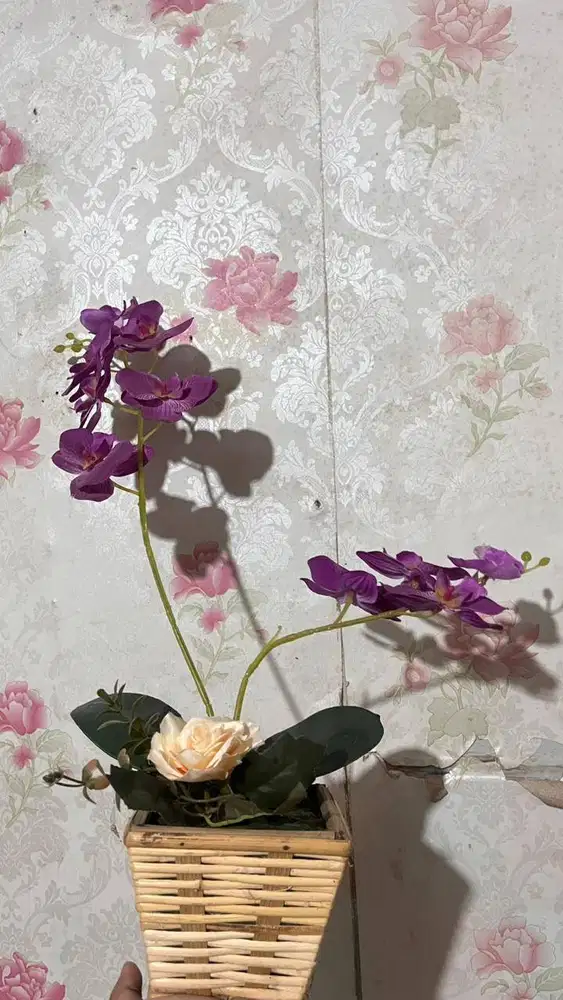 Anggrek Artifisial pajangan untuk meja ruang tamu