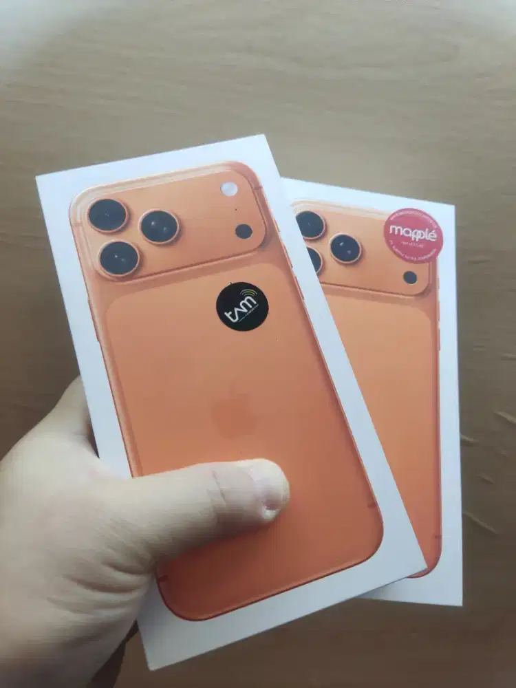 {Bisa Tukar Tambah} Iphone 17 Pro Max 256 Baru Segel Grs Resmi iBox