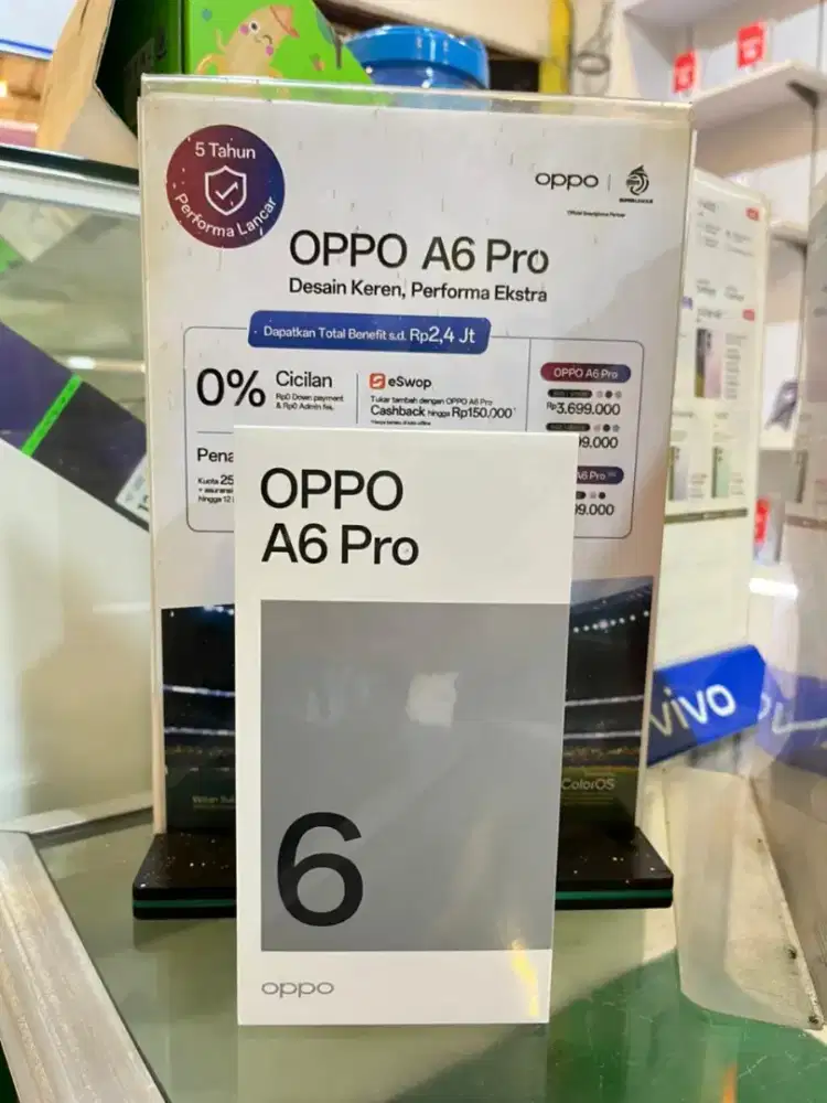 PROMO HP OPPO A6 PRO 8/256 + GARANSI RESMI 100%