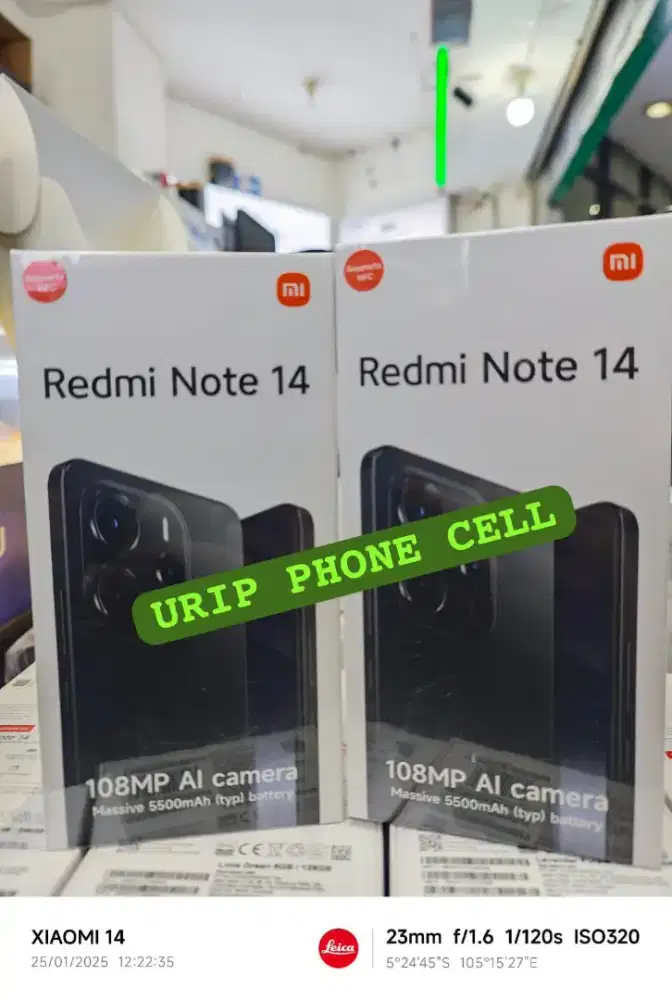 Note 14  8/128 Promo+ bonus cash & credit garansi resmi