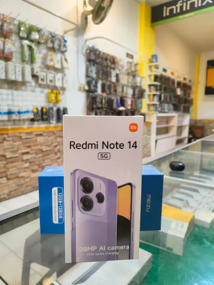 Note 14 5g 8/256 Promo+ bonus cash & credit garansi resmi