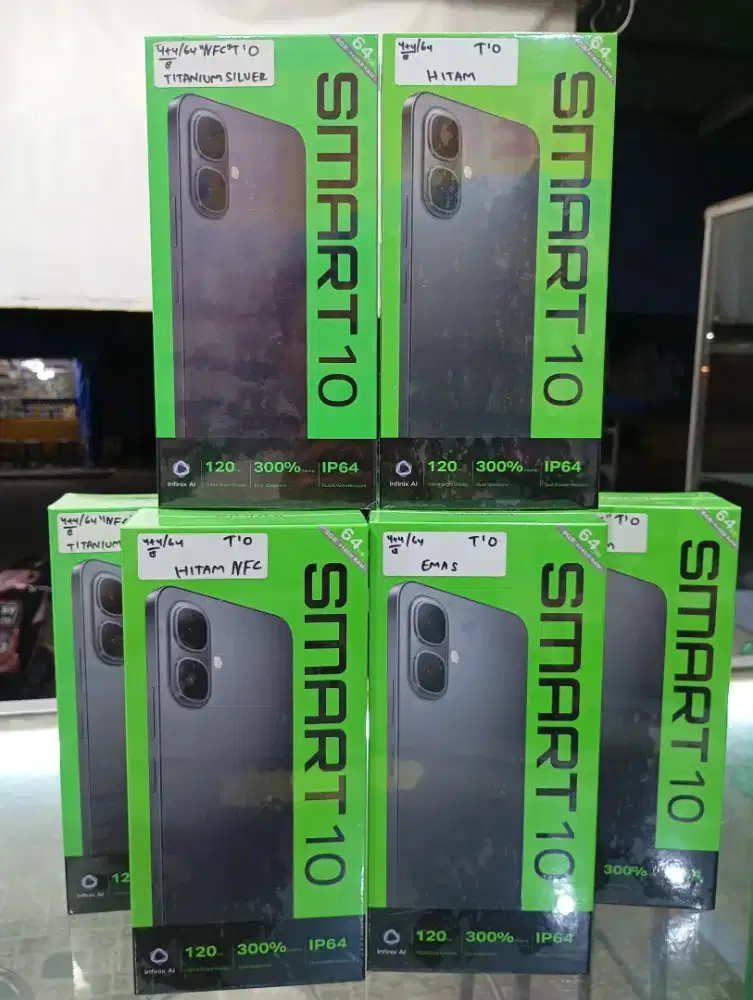 INFINIX SMART 10 RAM TOTAL 8GB / 64GB