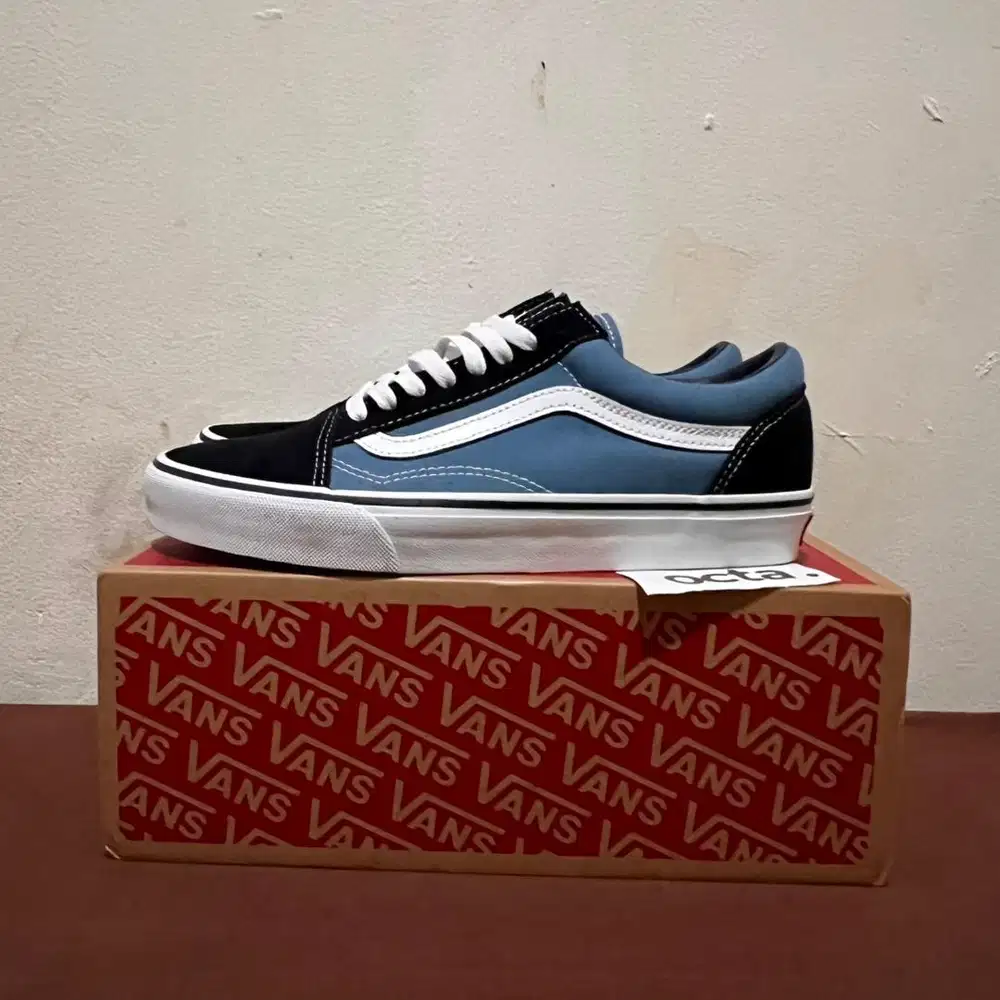 VANS OLDSKOOL NAVY BNIB RESMI GMG