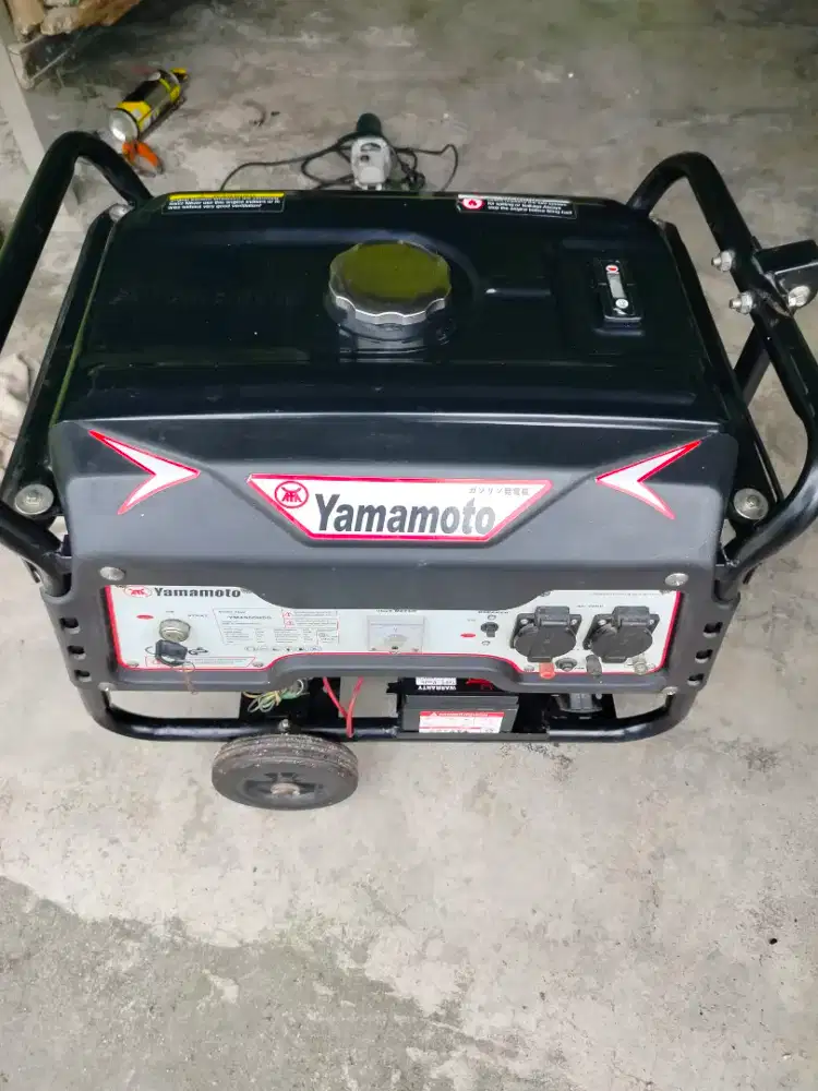 Dijual genset bensin merk yamamoto 3000 watt