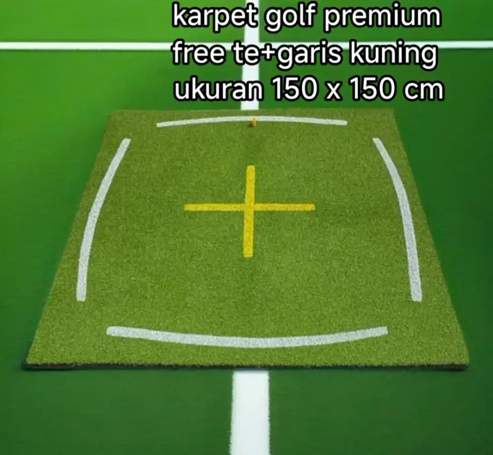 Driving golf mat siap pakai sesuai2 poto
