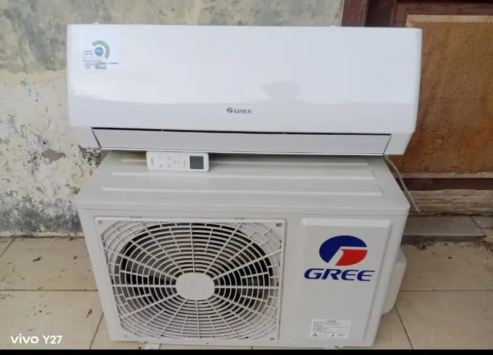 AC gree 1/2pk garansi 3bulan
