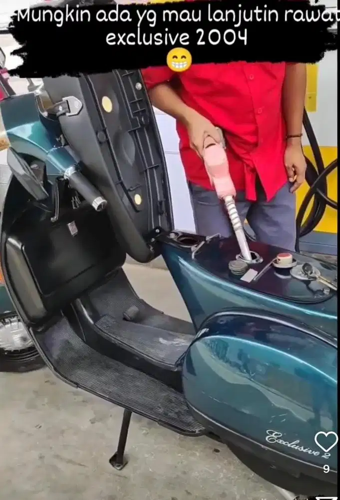 Istri gw suruh jual Vespa Exclusive 2004 ori SURVEY COBA DEAL