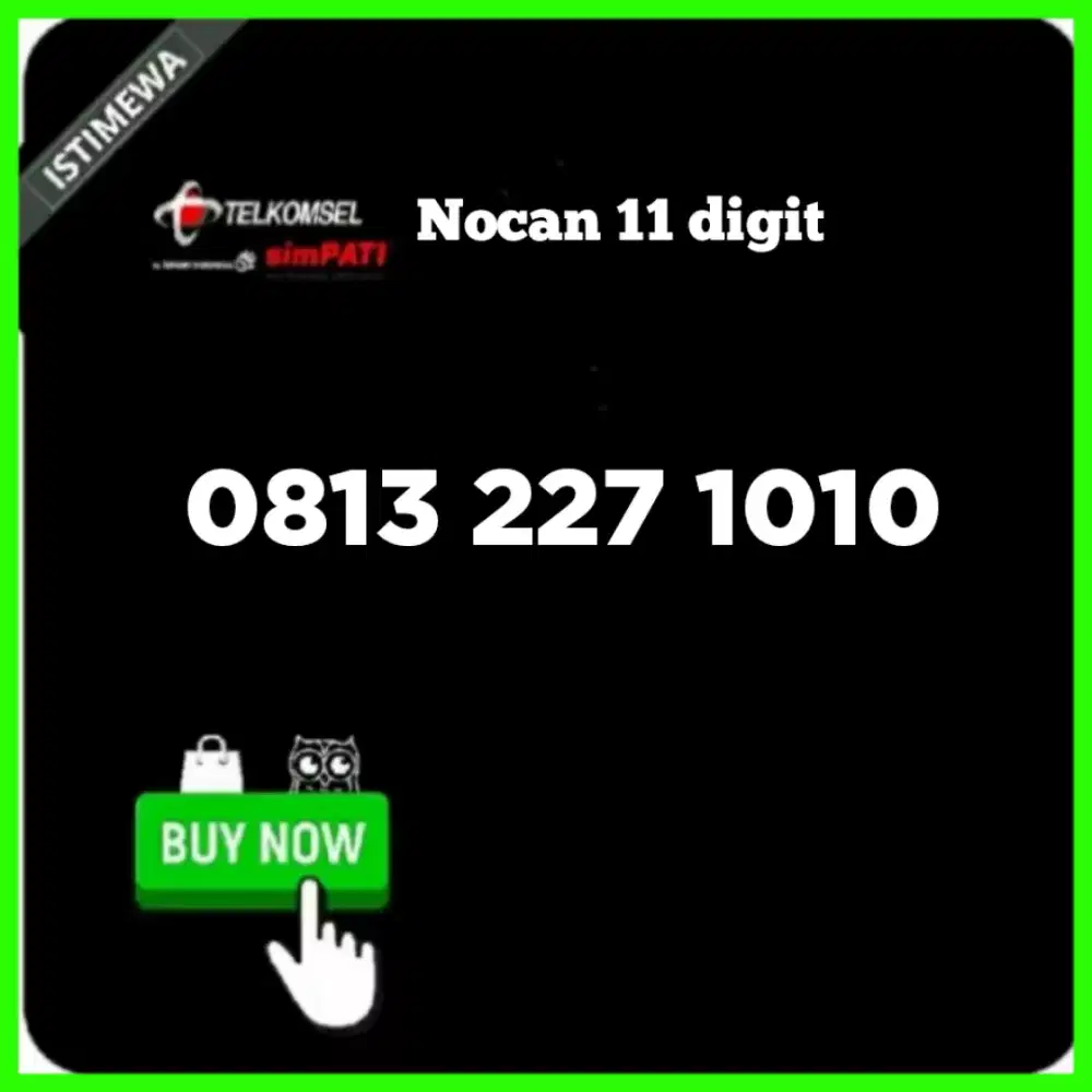 Perdana Nomor Cantik Simpati 11 digit