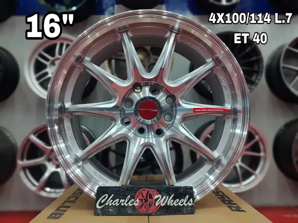 VELG WORK ZR 10 R16 MURAH