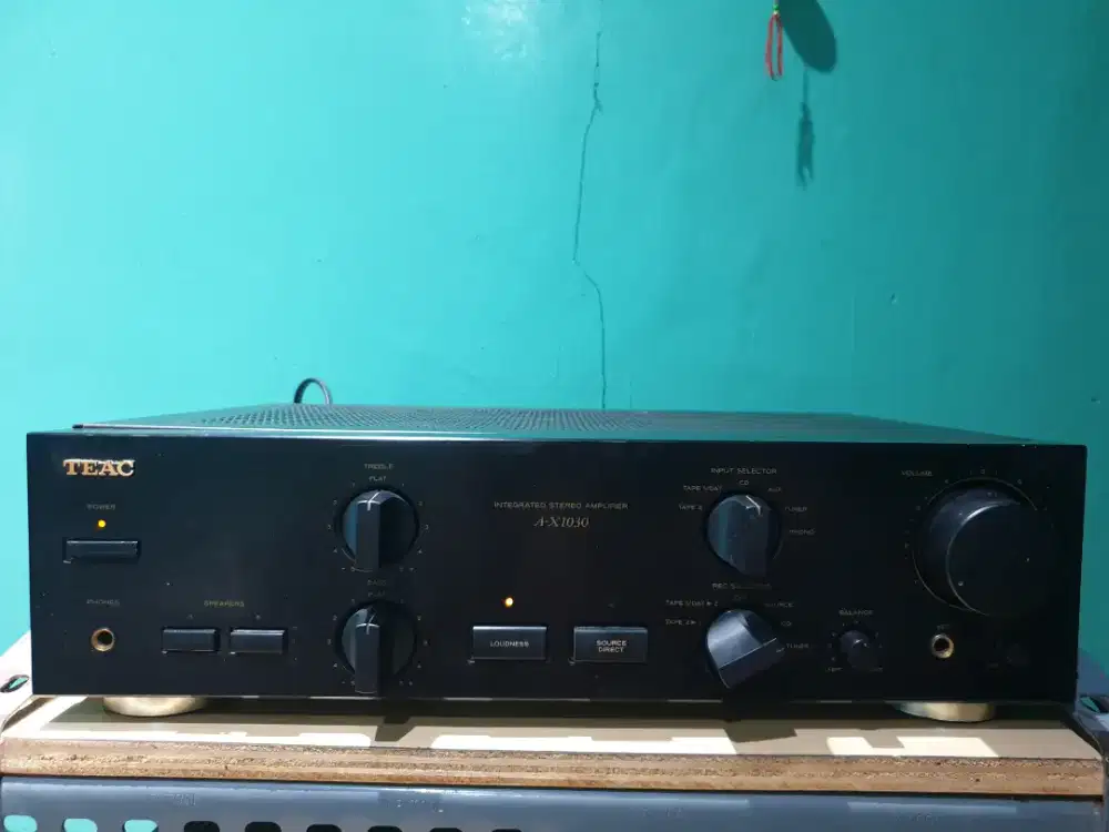 Amplifier Teac A-X1030 + sub pasif velocity