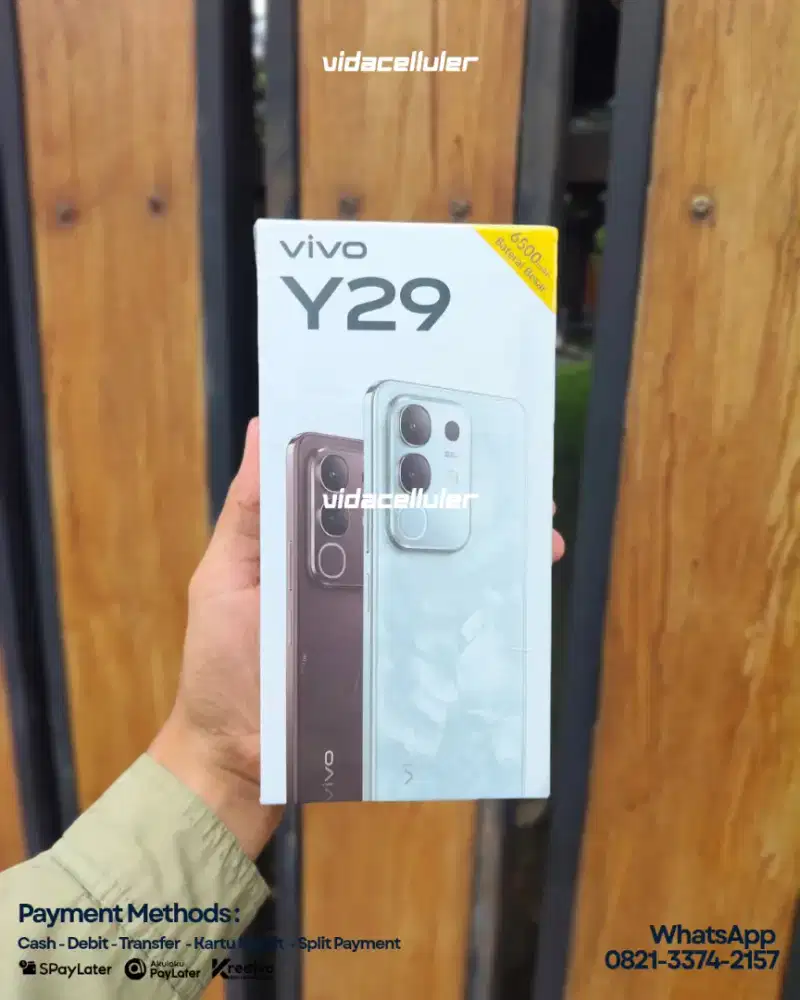 Vivo Y29 6/128 Baru
