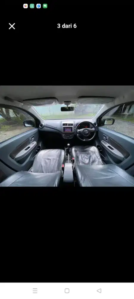 Daihatsu ayla 1,2 R manual putih