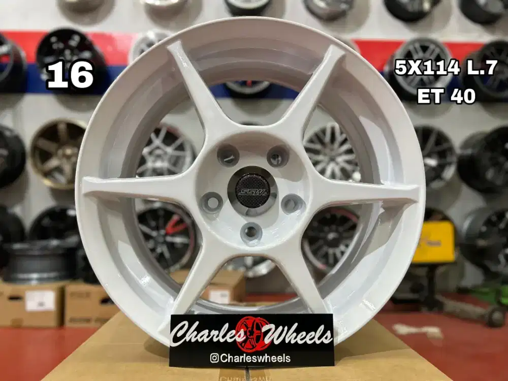 VELG SSW ORIGINAL R16 MURAH LUBANG 5