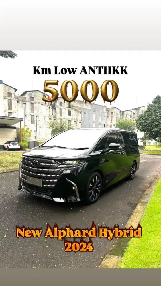 Km Low Alphard hybrid 2024