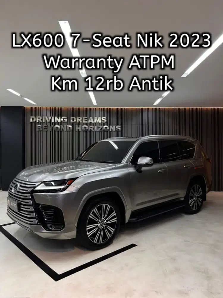 Lexus LX600 AT 7-Seater 2023 Sonic Titanium
