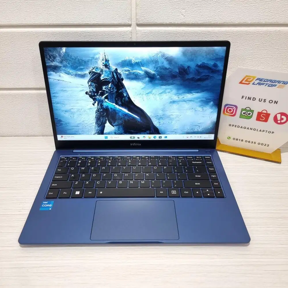 Laptop Infinix Inbook X2 Core i5-1334U 8GB/512GB FHD IPS 100% SRGB