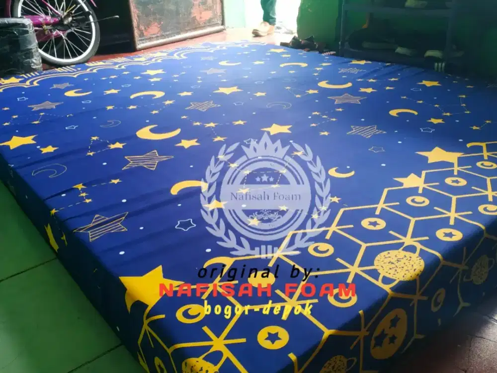 Kasur busa limbah Inoac, murah dan awet
