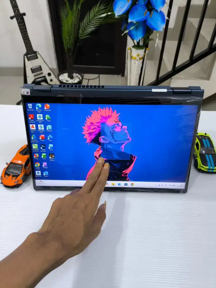 Laptop Berkelas Lenovo Ideapad FLEX 5 82HS SUPERSLIM [SSD 512GB]