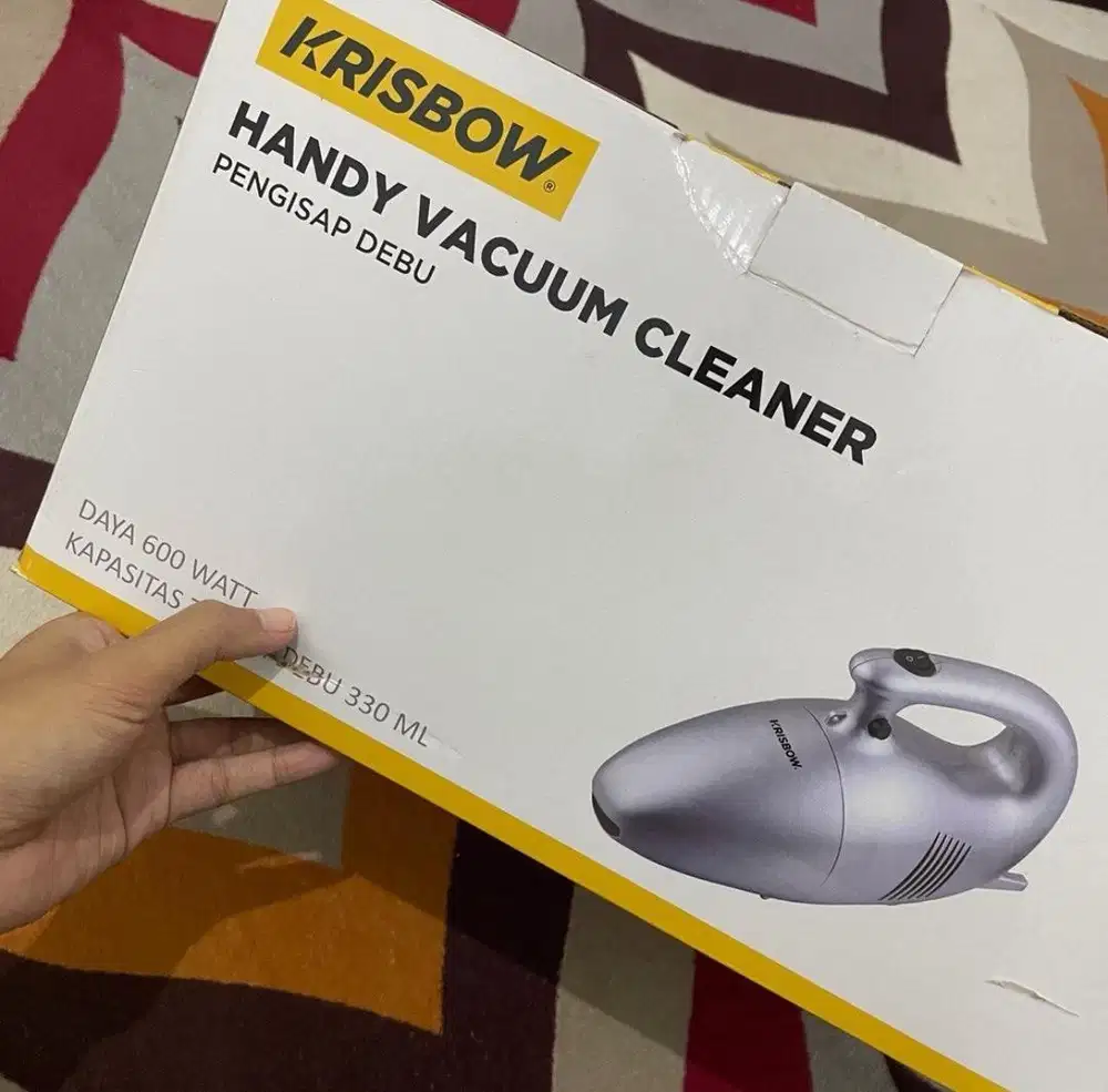 Krisbow Handy Vacuum Cleaner (BARU) Penyedot Debu Harga Murahh