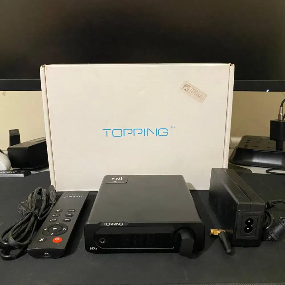 TOPPING MX3 40W*2 AMPLIFIER WITH BUILT-IN DAC HEADPHONE AMP SSS