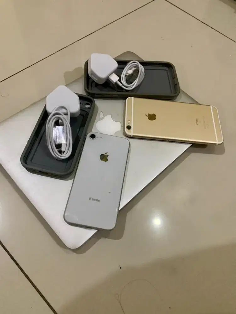 borongan iphone 8 64gb dan iphone 6s plus 128gb ( harga pas )