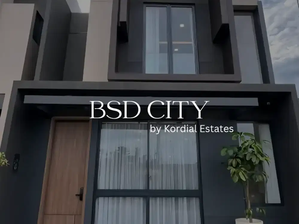 Dijual Rumah Di Bumi Serpong Damai 3 KT, 2 KM, 2 Lantai – Dekat Taman Kota, Tol BSD dan Stasiun Rawa Buntu