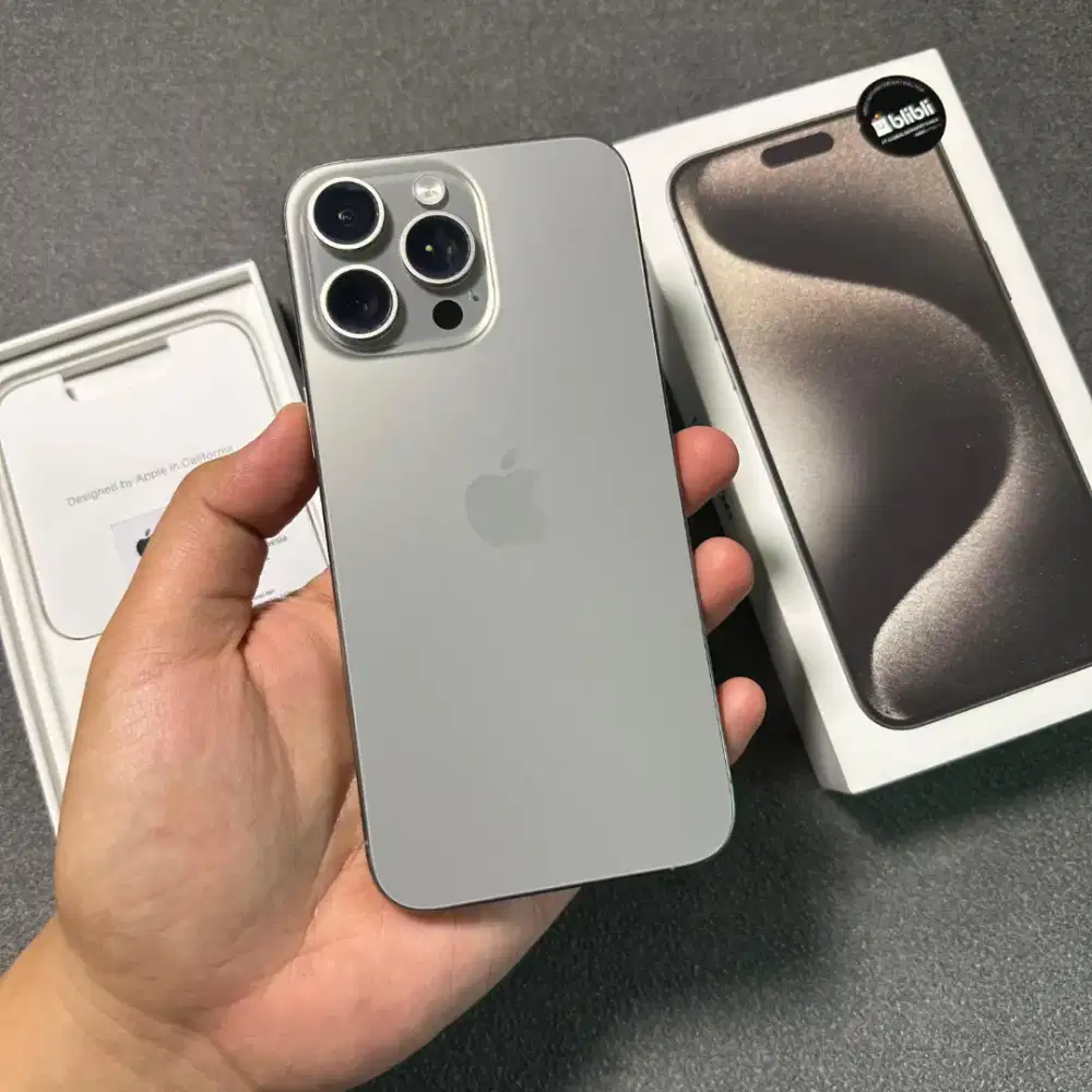 Iphone 15 PROMAX 256 gb natural titanium gdn/ ibox