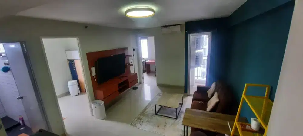 Apartemen bassura city 3br modif 2br furnished tower F